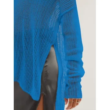 Stylish SuperPrity Crochet Knit Sweater for Summer Wear