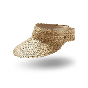 Capri Straw Visor for Women | Sun Protection & Style