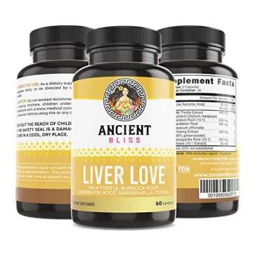 Premium Liver Detox & Support Supplement with Milk Thistle