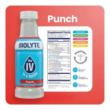 BIOLYTE Electrolyte Hydration Drink for Energy Recovery