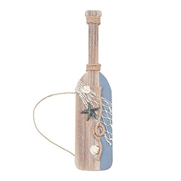 PH PandaHall Wooden Oar Wall Decor Paddle Home Decor Beach Theme Home Decoration Hanging Wall Decor ...