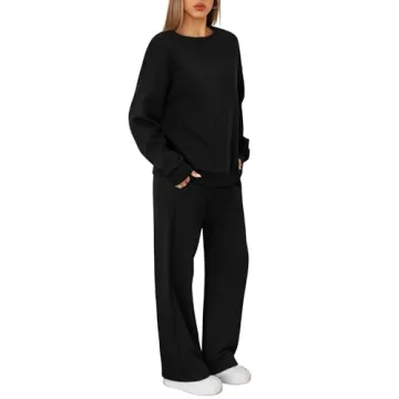XIEERDUO 2 Piece Women Sweat Set for Fashion and Comfort