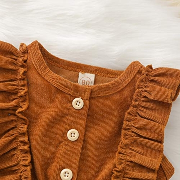 Infant Girls Corduroy Dress - Stylish Toddler Outfit