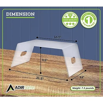 Stylish Acrylic Laptop Bed Tray for Comfort in Work and Play