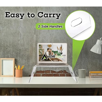 Stylish Acrylic Laptop Bed Tray for Comfort in Work and Play