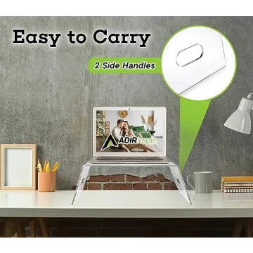 Stylish Acrylic Laptop Bed Tray for Comfort in Work and Play