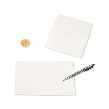 Papyrus Romantic Blank Card for Anniversary and Friendship