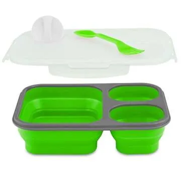 Collapsible Eco Silicone Lunch Box - Smart Planet EC-34