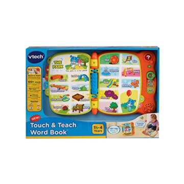 VTech Touch and Teach Word Book, Orange