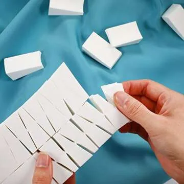 100 Triangle Makeup Sponges for Flawless Makeup Finish