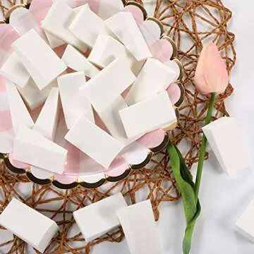100 Triangle Makeup Sponges for Flawless Makeup Finish