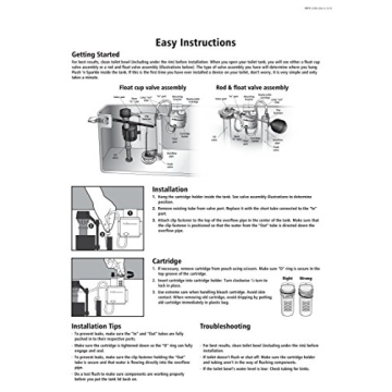 Fluidmaster 8300 Automatic Toilet Cleaner with Bleach