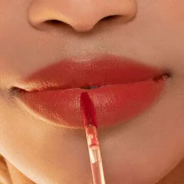 ETUDE Fixing Tint #06 Soft Walnut 4g | Long Lasting, High Pigmented Liquid Lipstick, Lip Stain, Waterproof, Lightweight matte finish, Full Coverage