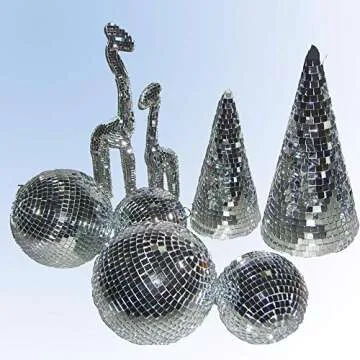 Roll REAL Glass Craft Mini Square Mirrors Mosaic Tiles for DIY Crafts,Ball,Home decoration (1.0M length)