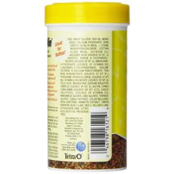 Tetra TetraMin Tropical Granules - High-Quality Fish Food