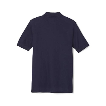Stylish French Toast Boys Short Sleeve Pique Polo Shirt in Navy for Ages 2T-7