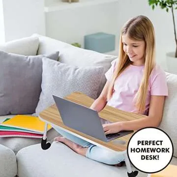 MAVOCRAFT Foldable Lap Desk - Multi-Functional Convenience