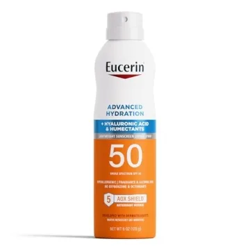 Eucerin Advanced Hydration SPF 50 Sunscreen Spray, Lightweight, Hypoallergenic 6 Fl Oz