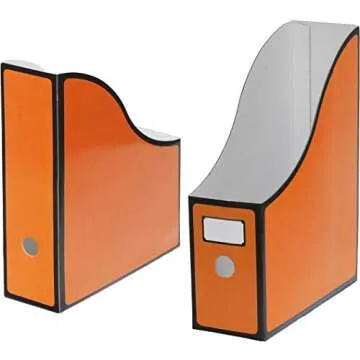 Simple Houseware Magazine File Holder Organizer Box - 12 Pack