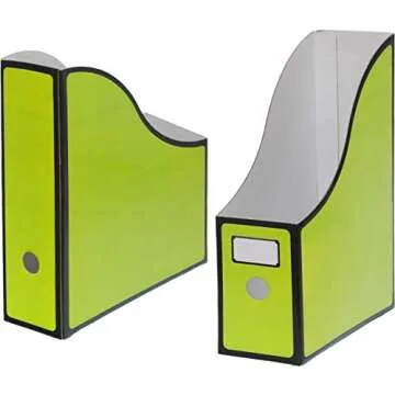 Simple Houseware Magazine File Holder Organizer Box - 12 Pack