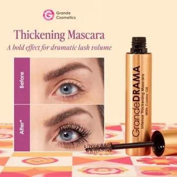 GrandeDRAMA Intense Thickening Mascara with Castor Oil