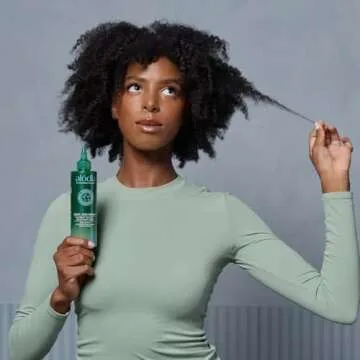 ALODIA Nourish & Heal Raw Organic Black Soap for Dry Scalp & Gentle Hair - Lavender & Spearmint Infused African Liquid Black Soap Wash - Gently Remove Buildup on Scalp & Strands - 8 oz