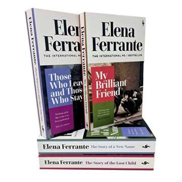 Neapolitan Novels Series Elena Ferrante Collection 4 Books Bundle (My Brilliant Friend, The Story of...
