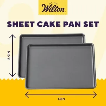 Wilton Easy Layers Non-Stick Baking Sheet Pans Set