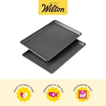 Wilton Easy Layers Non-Stick Baking Sheet Pans Set