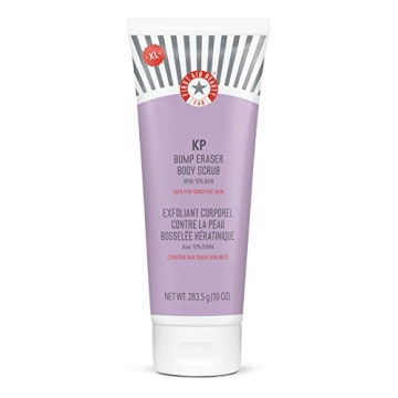 First Aid Beauty - KP Bump Eraser Body Scrub with 10% AHA, Keratosis Pilaris Skin Exfoliater with Gl...