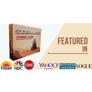 CoderMarz Game for Space and AI Learners! NBC Featured: First Ever Board Game for Boys and Girls Age...