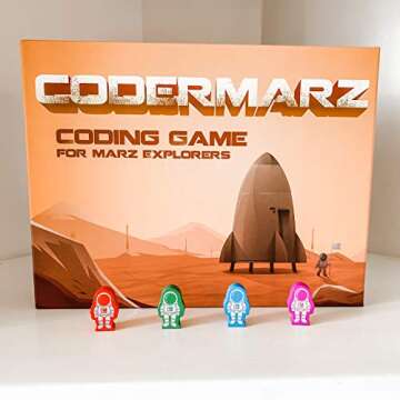 CoderMarz: Fun AI & Mars Learning Board Game for Kids