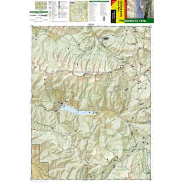 Holy Cross/Reudi Reservoir Trails Illustrated Map Perfect for Hikers
