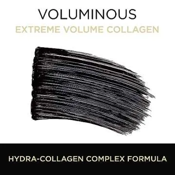 L'Oreal Paris Makeup Voluminous Plumping Mascara - Blackest Black