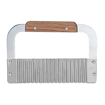 Update International B000K7IHDU Wood handle Serrator, 1 Cutting Tool (7 inches), Stainless Steel