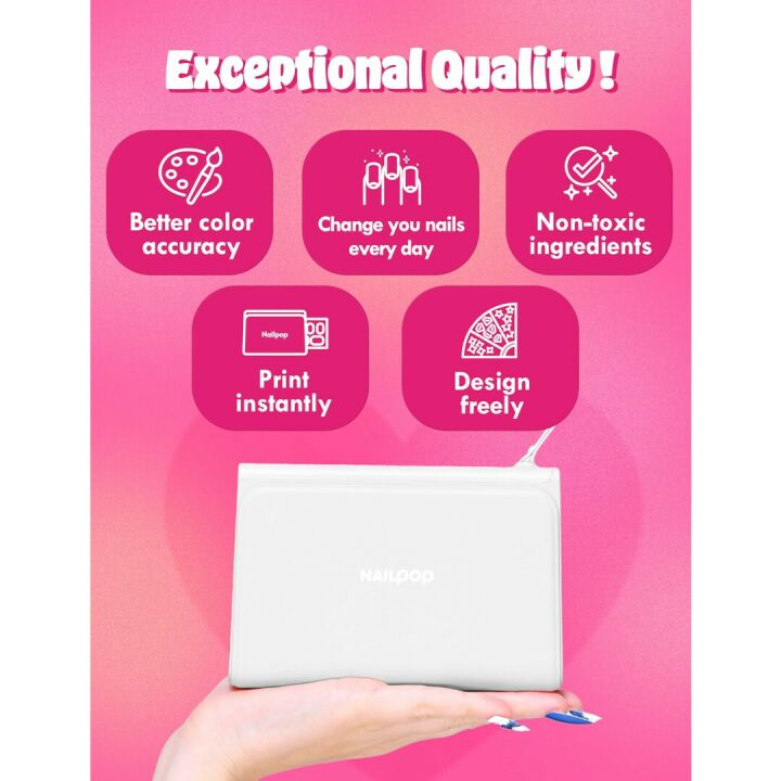 NAILPOP Wireless Nail Art Printer - Limitless Designs