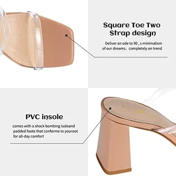 Athlefit Stylish Open Toe Heels for Comfortable Fashion