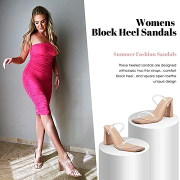 Athlefit Stylish Open Toe Heels for Comfortable Fashion