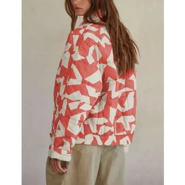 Stylish Lightweight Women's Quilted Puffer Jacket