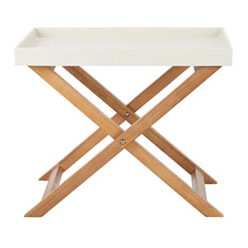 Stylish Safavieh Outdoor Terance Side Table with Tray Top