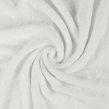 Utopia Towels - Premium Jumbo Bath Sheet 2 Pack - 100% Cotton Highly Absorbent and Quick Dry Extra Large Bath Towel - Super Soft Hotel Quality Towel (35 x 70 Inches, White)