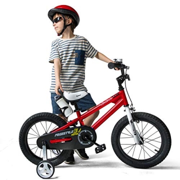 Buy RoyalBaby Freestyle Kids Bike 16 Inch - Red & Fun