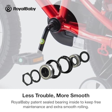 Buy RoyalBaby Freestyle Kids Bike 16 Inch - Red & Fun