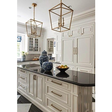 DecoMust Gold Lantern Fixture - Elegant Lighting for Every Room