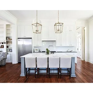 DecoMust Gold Lantern Fixture - Elegant Lighting for Every Room