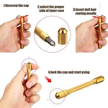 Doll Hair Rooting Holders for Crafting Enthusiasts