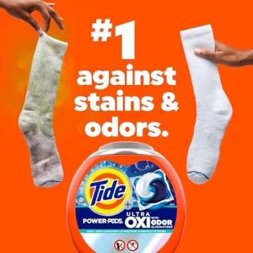 Tide Ultra OXI Power PODS Laundry Detergent with Odor Eliminators