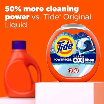Tide Ultra OXI Power PODS Laundry Detergent with Odor Eliminators