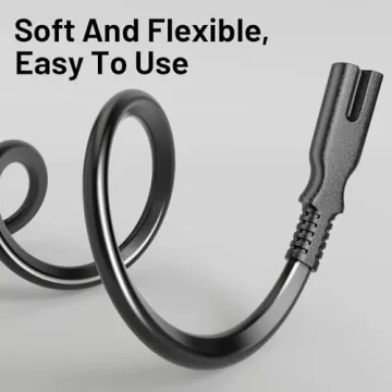 Vockjour 5Ft AC Power Cord for PS5 PS4 Xbox Series