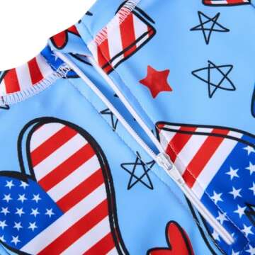 uideazone Baby Girls Swimsuit with UV Protection